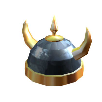Bluesteel Viking Helm of Infinite Pillage