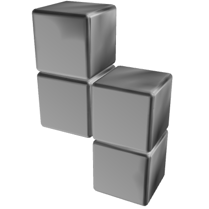 Silver Tetramino of Accomplishment