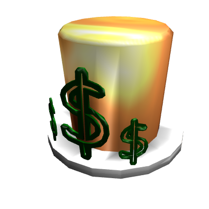 Golden Top Hat of Bling Bling