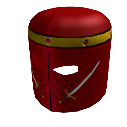 Knight Helm of the Scarlet Order