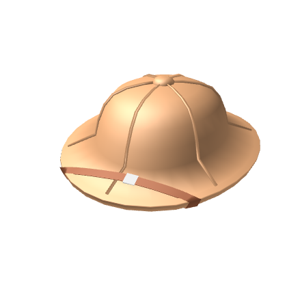 Tan Pith Helmet