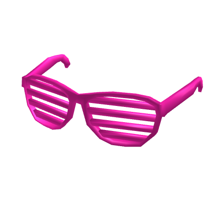 Neon Pink Shutter Shades