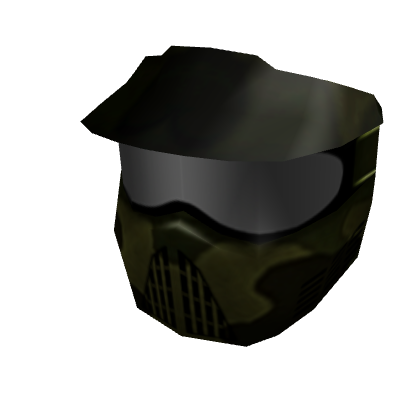 Dark Camo Paintball Mask