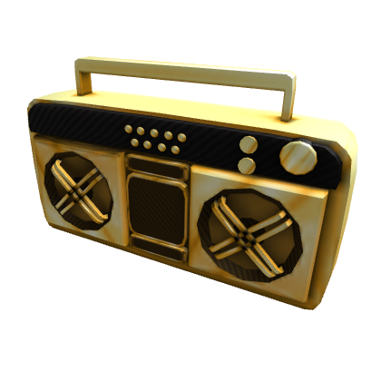 Golden Super Fly Boombox