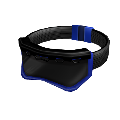 Blue Dirt Bike Goggles