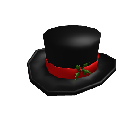 Holly Jolly Top Hat