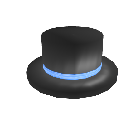 Blue Banded Top Hat