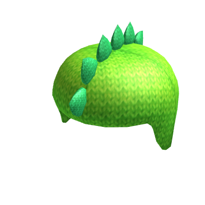 Knitted Beanie Dino