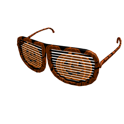 Pumpkin Shutter Shades