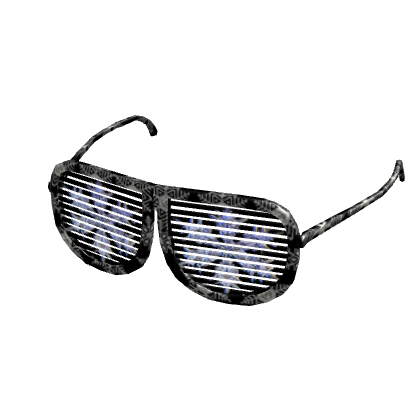 Snowflake Shutter Shades