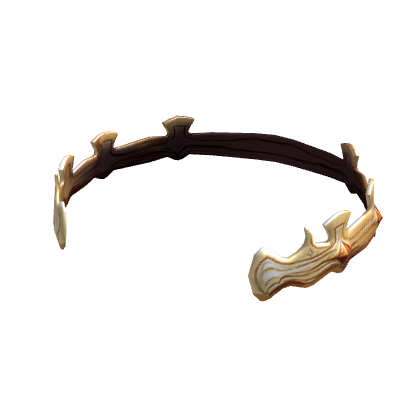 Melted Gold Jeweled Crown