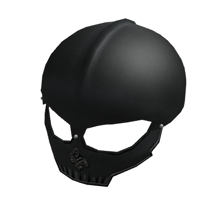 Black Skull Helmet