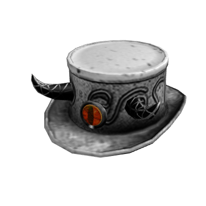 Crimson Catseye Top Hat