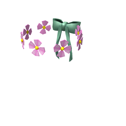 Pink Flower Crown