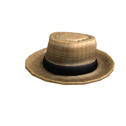 Wide-brimmed Straw Cap