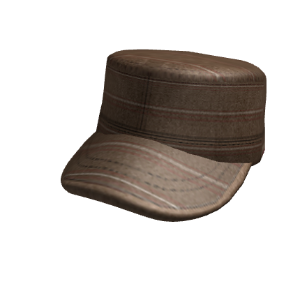 Brown Striped Cap