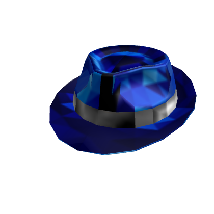 Midnight Blue Sparkle Time Fedora