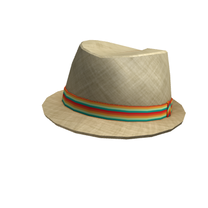 Rainbow Band Fedora