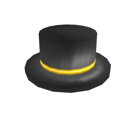 Yellow Banded Top Hat