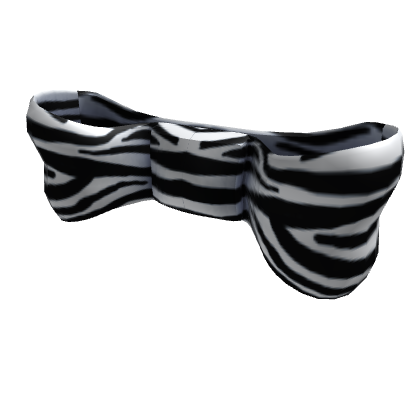 Zebra Bow Tie