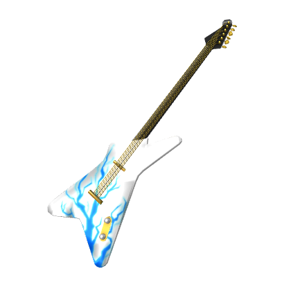 Light Face Melting Guitar