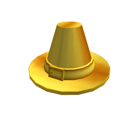 Golden Pilgrim Hat