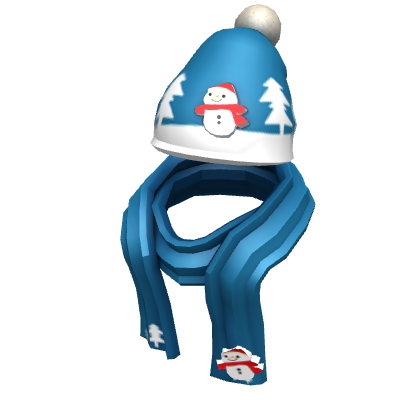 Snowman Scarf & Beanie