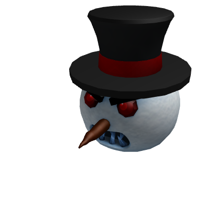 Angry Snowman Head