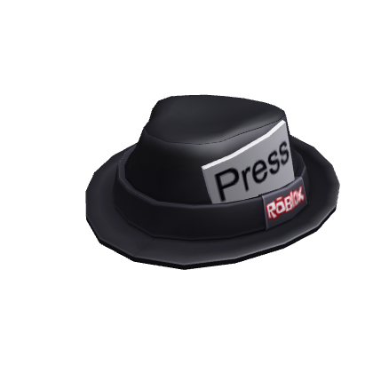 Blockhaak's Press Pass Fedora