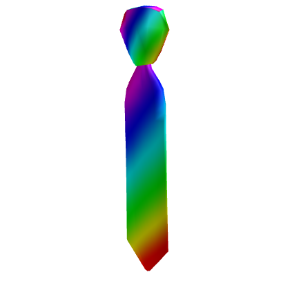 Rainbow Necktie
