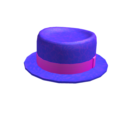 Bright Blue Porkpie