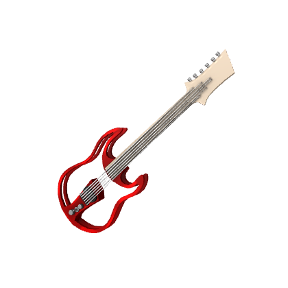 Red Rock Star Guitar