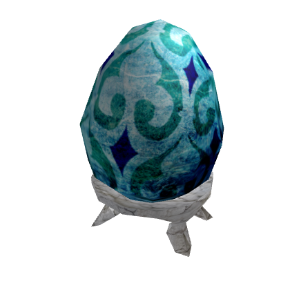 Aqua Fabergé Egg of Never-ending Winter