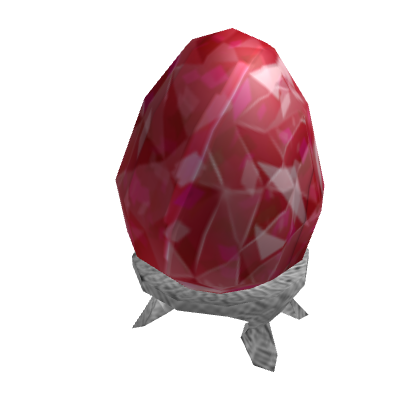 Ruby Fabergé Egg of Sparkle Time