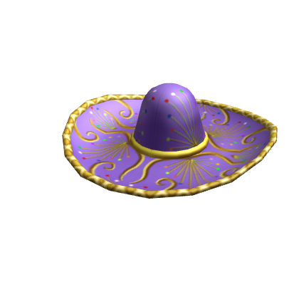 Purple Fiesta Sombrero