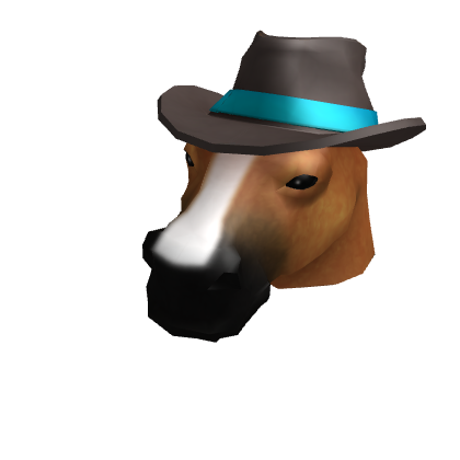 Horse with Cowboy Hat