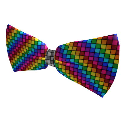 Rainbow Bow Tie