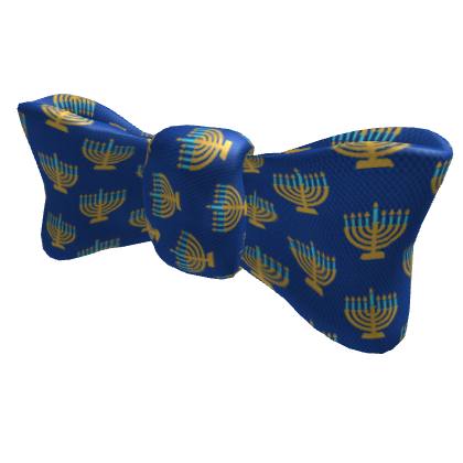 Menorah Bow Tie