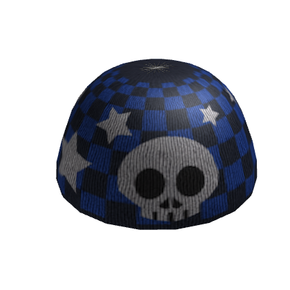 Blue Punk Star Beanie
