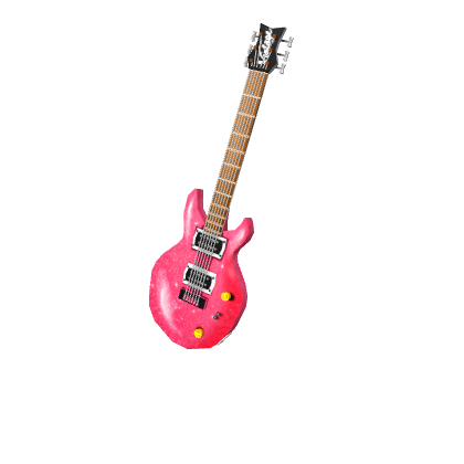 Rockin' Pink Guitar