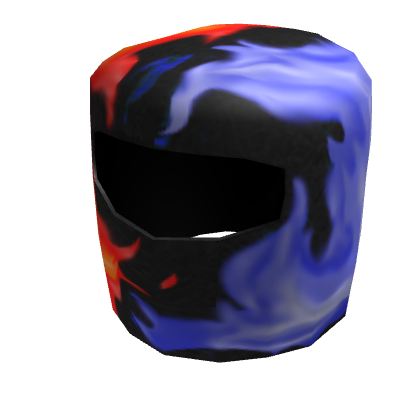 Fire and Ice Ninja Mask