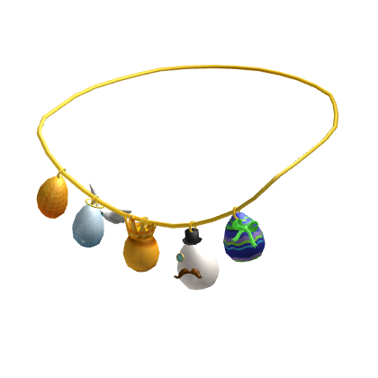 Egg Charm Necklace 2015