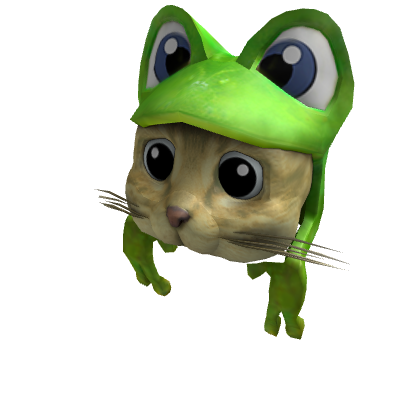 Frog Cat Hat