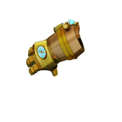 Golden Steampunk Gloves