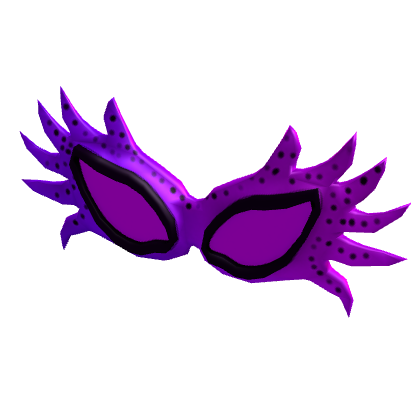 Purple Crazy Glasses