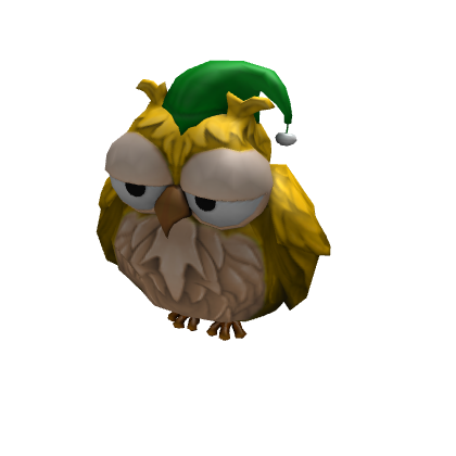 Yellow Sleepy Owl
