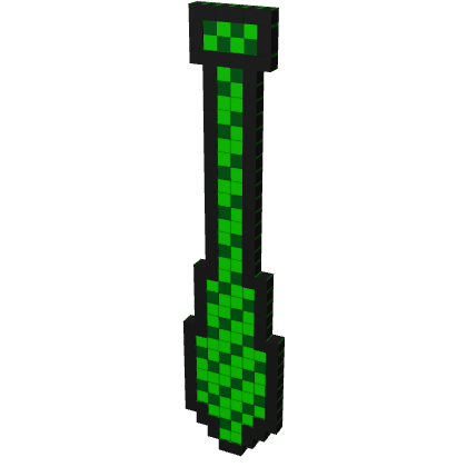Green 8-Bit Tie
