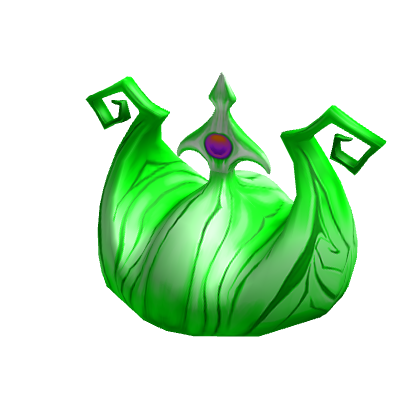 Neon Green Crazy Crown