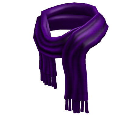 Purple Winter Scarf