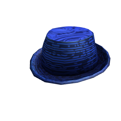 Sophisticated Blue Fedora